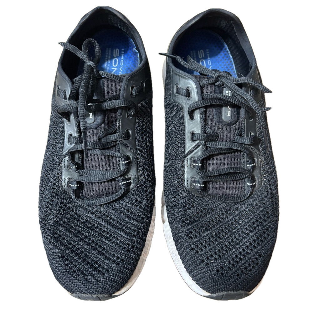 Under Armour Hovr Sonic Black Athletic Shoes with Breathable Mesh size 8.5 - Picture 2 of 8